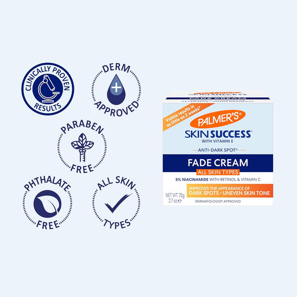 Palmer'S Skin Success Anti-Dark Spot Fade Cream for Dry Skin, 4.4 Ounce