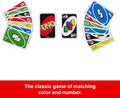 Mattel Games UNO Card Game in Travel & Storage Tin for Kid, Adult & Family Nights & Parties, Color Blind Accessible & Customizable Deck (Amazon