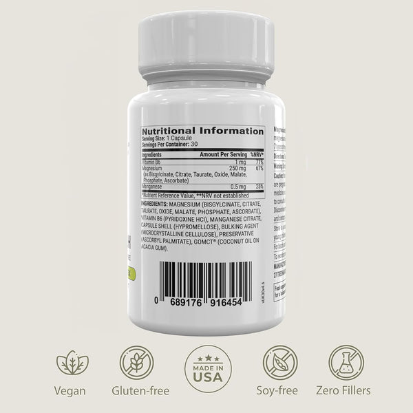 Bioptimizers Magnesium Breakthrough Supplement 4.0-7 Forms of Mg: Glycinate, Malate, Citrate, and More - Natural Support for Sleep and Cognitive