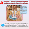 Yinyang Balance Foot Massage Mat 2 Pack, Tai Ji Bagua Pattern with Magnetic Therapy, Custom Color Acupressure Reflexology Mat for Daily