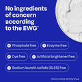 ATTITUDE Liquid Laundry Detergent, EWG Verified Laundry Soap, HE Compatible, Vegan and Plant Based Products, Cruelty-Free, Unscented, 40 Loads,
