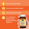 Garden of Life Vitamin D, Vitamin Code Raw D3, Vitamin D 5,000 IU, Raw Whole Food Supplements with Chlorella, Fruit, Veggies & Probiotics for Bone