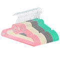 Velvet Hangers 20 Pack, 16" Non Slip Adult Hangers, Slim Clothes Hanger with 360 Degree Swivel Hook - Durable & Cute for Coats, Shirts, Dress (Mix