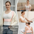 Posture Corrector for Women and Men, Adjustable Upper Back Brace for Clavicle Support and Providing Pain Relief from Neck, Shoulder, and Upper