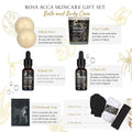 Father'S Day Gift, Skin Care Set, 28Pcs Body & Facial Kit Gifts for Women & Men Includes Face Cream, Bath Oil, Scented Candle, Hyaluronic Acid