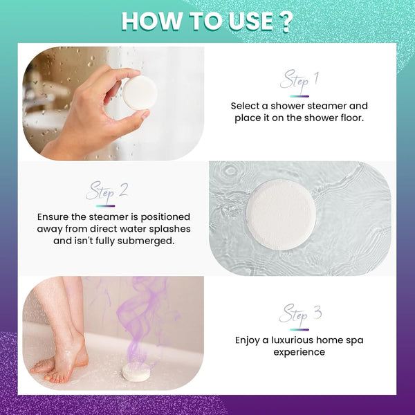 Shower Steamers Aromatherapy - Birthday Gifts for Women, 8 Pack Shower Bombs with Essential Oils, Stress Relief Spa Gifts for Women Mom,