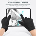 OZERO Work Gloves for Men Women: Mechanic Glove Touchscreen Firm Grip Dexterity Light Duty Gloves for Gardening Construction