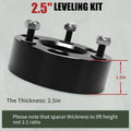 AUTOPTIM 2" Front Leveling Lift Kit, Replacement for 2006-2024 Ram 1500 4WD, 2005-2011 Dakota 2WD Strut Spacers