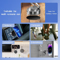 Vacuum Magnetic Phone Holder One-Handed Operation Foldable Adjustable Magnetic Phone Holder 360Â°Rotation for Car/Bathroom/Gym/Kitchen Multi-Scene
