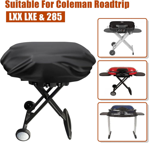 Grill Cover for Coleman Roadtrip LXX LXE and 285, Portable Grill Cover,Waterproof and Resistant, Grill Accessories for Coleman Roadtrip