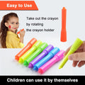 6 Pcs Glow in the Light Body Face Paint, Face Painting Kit, UV Crayon Kit Fluorescent Body Paints for Adults for Birthday Party Halloween