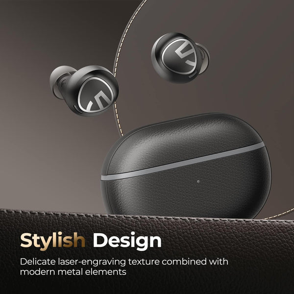 Soundpeats Free2 Classic Wireless in Ear Earbuds, 30Hrs Playtime Headphones, Bluetooth V5.1 Earphones, Built in Mic for Clear Calls, Touch