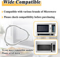 W11252182 8206227 Microwave Glass Turntable Support Ring Replacement, Replaces AP6799974 W10435114 PS12584163 W10654906