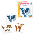 The Learning Journey: My First Match It! - Head and Tails - 15 Self-Correcting Animal Memory Matching Puzzles Games - Educational Activities for