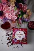 LOVARE Assorted Tea Variety Pack of 60 Pyramids - Made in Ukraine - Set of 4 Pyramid Tea Bags Boxes â 1001 Nights, Strawberry Marshmallow,