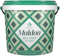 Maldon Salt, Sea Salt Flakes, 3.1 Lb, Bulk Tub, Kosher, Natural, Handcrafted, Gourmet, Pyramid Crystals
