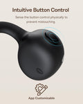 Baseus Bowie MC1 Open Ear Clip-On Earbuds, Adaptive Comfort with Anti-Drop Design, Impactful Sound with Adaptive Bass Boost, Adaptive Noise