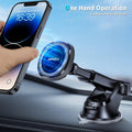 Apps2Car for Magsafe Car Mount, Magnetic Phone Holder for Car Dashboard Windshield Iphone Mount Holder Compatible with Iphone 16 15 14 13 12 Pro