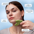 BAIMEI Icyme Ice Roller for Face and Gua Sha Facial Tool Set, Ice Face Roller Reduces Puffiness Relieves Migraines Skin Care Tools, Self Care Gift