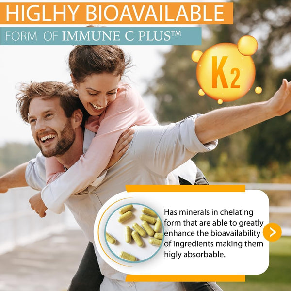 Quercetin 1,000mg, Vitamin C 1,000mg, Zinc 50mg, Vitamin D3 5,000iu, Selenium, Copper, Acerola, Ginger, Rutin, Bitter Orange, Rose Hips,