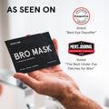 BRO MASK under Eye Gel Pads: Cooling Eye Patches for Dark Circles and Puffiness | anti Aging Hydrogel Eye Patch Set W/ Bakuchiol, Green Tea,