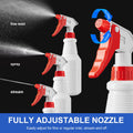 Spray Bottles (4 Pack, 24 Oz) Refillable Empty Plastic Water Spraying Bottle for Cleaning Solutions, Hair Spray, Car Detail, Watering Plants,