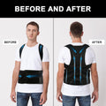 Back Brace Posture Corrector for Men and Women - Improve Posture, Lower Back and Waist Pain, Full Lumbar Support, Shoulder and Neck Stretcher,