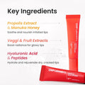CNP Propolis Jelly Tinted Lipcerin™ - 05 Grapefruit Candy, Hydrating Lip Balm & Gloss with Manuka Honey + Hyaluronic Acid, Stocking Stuffers,