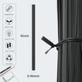400 Pcs Twist Ties for Bags 5" Cable Ties Bag Twist Ties for Cord Twist Bread Ties Reusable Black Plastic Coated Ties Heavy Duty Bread Ties Twist