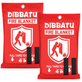 DIBBATU Fire Blanket for Home and Kitchen, Fire Blankets Emergency for Home, Emergency Fire Blankets Retardant for House, Fireproof Blanket,
