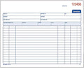 Adams Spiral Invoice Book, 8 1/2 X 7 1/4 Inches, 2-Part, Carbonless, White/Canary, 50 Sets per Book (SCD8740)