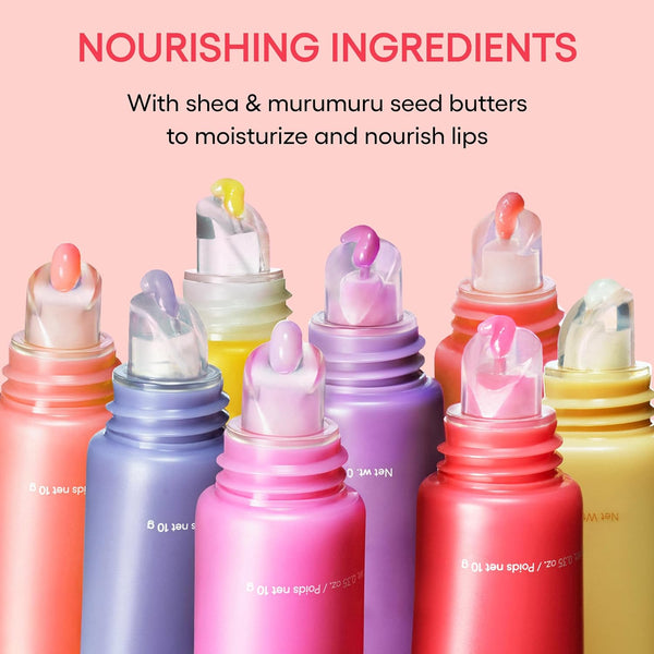 LANEIGE Lip Glowy Balm: Sheer Tinted Lip Moisturizer with Shea Butter, for Hydrating Shine & Soft Lips Berry
