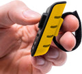 Educator Dog Training Finger Clicker with Audible Sound for Positive Reinforcement, Behavior and Obedience Pet Trainer, Yellow