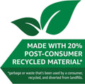 Amazon Basics 39 Gallon Lawn & Leaf Heavy Duty Drawstring Trash Bags, 20% Post Consumer Recycled, 40 Count