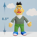 Just Play Sesame Street Friends Bert and Ernie 8-Inch 2-Piece Sustainable Plush Stuffed Animals Set, Kids Toys for Ages 18 Month