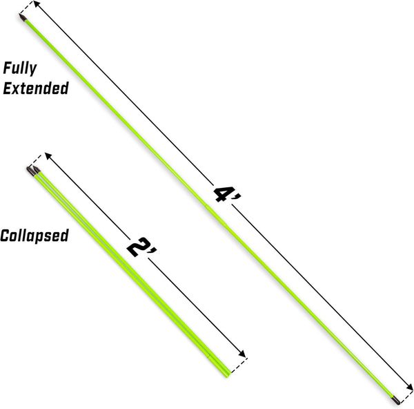 Gosports Golf Alignment Training Sticks 3 Pack - 48 Inch Golf Alignment Aid Practice Rods