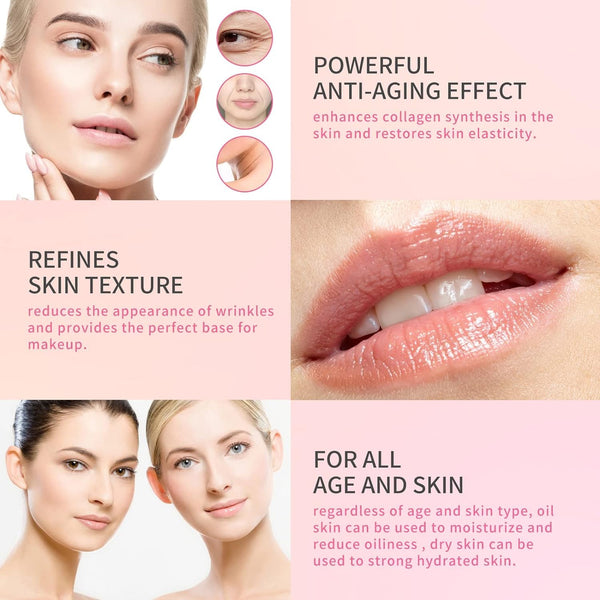 KIMUSE Hydrating Multi Balm Stick, All-In-One Hydrating Lip Balm Eye Cream Neck Cream Make up Base, Reduce Wrinkle & Moisturizing Moisturizer for