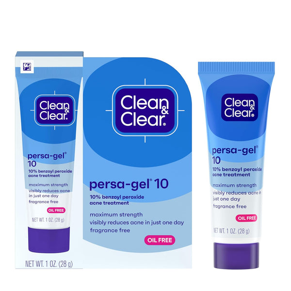 Clean & Clear, Persa-Gel 10 Acne Spot Treatment, Maximum Strength, 1 Oz