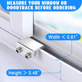 Sliding Window Locks (6 Sets), Window Locks for up and down Windows and Horizontal Windows, Window Security Bars, Window Security Lock with