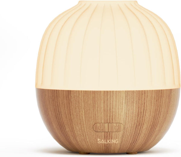 SALKING Essential Oil Diffuser, 300Ml Aromatherapy Diffuser for Essential Oils, Ultrasonic Diffuser with Adjustable Mist Mode Timers, Cool Mist