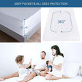 Waterproof Mattress Protector Twin Size,Mattress Cover Protector, Smooth Top Mattress Protector for Kids, Breathable Skin Friendly and Noiseless