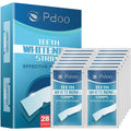Teeth Whitening Strip - Whitening Strips for Sensitive People, Fast Remove Smoking, Coffee, Wine Stains, Teeth Brightening Kit Pack of 28 Non-Slip
