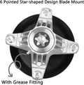 Spindle Fit for Troy Bilt Pony Mower - 918-06991 Greaseable Spindle Assembly Fit for MTD Huskee Craftsman T1000 T1200 Deck Mower and Troy Bilt