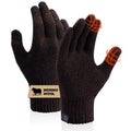 Merino Wool Gloves for Men & Women, Touch Screen Warm Gloves Liners Thermal Soft Knit for Driving Running Hiking