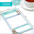 T MARIE Daily to Do List Notepad - 50 Sheets 5.5 X 8.5â Productivity Task Planner and Habit Tracker Pad - Cute Otter Gift Idea and Office Supplies