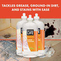 Better Life Floor Cleaner - Liquid Multipurpose Cleaner for Wood, Tile, Laminate, Vinyl, Bamboo - Hardwood Floor Cleaner for Mopping - Citrus