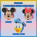 Mickey Minnie and Donald Duck Bath Bombs for Kids, Fun Bright Rainbow Colors, Berry Scented for Kids, Ages 3+, by Townley Girl Disney Mickey