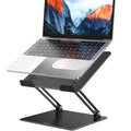 BESIGN LS10 Aluminum Laptop Stand, Ergonomic Adjustable Notebook Stand, Computer Holder Compatible with Air, Pro, Dell, HP, Lenovo More 10-14