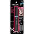 L'Oreal Paris Telescopic Lift Mascara, Lengthening and Volumizing Eye Makeup, Lash Lift with up to 36HR Wear, Waterproof, Black, 0.33 Fl Oz