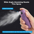 4 Pack Screen Cleaner 3-In-1 Touchscreen Mist Cleaner Spray and Microfiber Cloth Built-In Cleaning Solution Portable Reusable Fingerprint-Proof